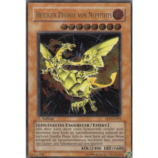 Heiliger Ph&ouml;nix von Nephthys (Ultimate Rare) FET-DE005umr