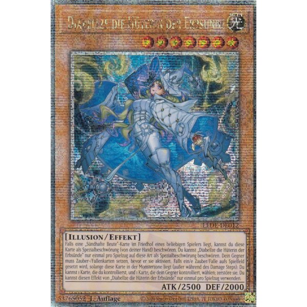 Diabellze die H&uuml;terin der Erbs&uuml;nde Quarter Century Secret Rare LEDE-DE012 (Quarter Century Secret Rare)