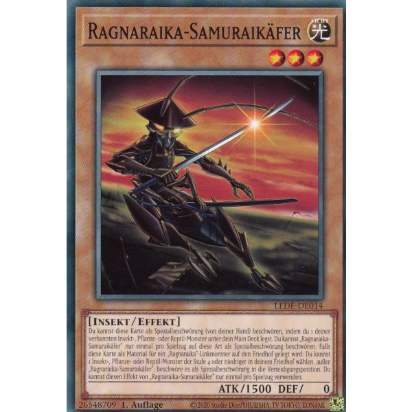 Ragnaraika-Samuraik&auml;fer LEDE-DE014