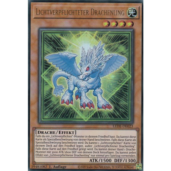 Lichtverpflichteter Drachenling LEDE-DE023