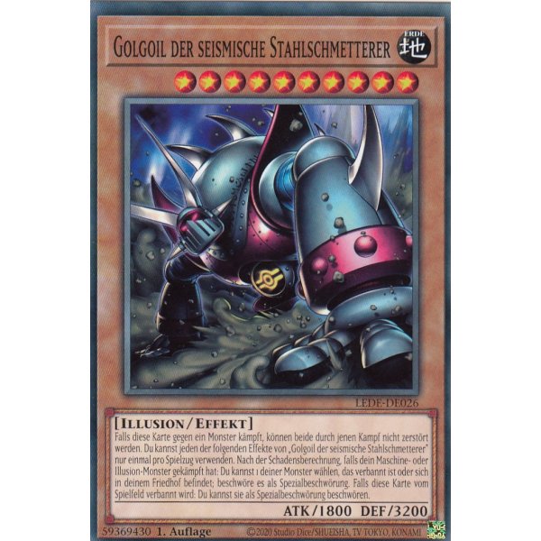 Golgoil der seismische Stahlschmetterer LEDE-DE026