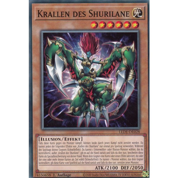 Krallen des Shurilane LEDE-DE028