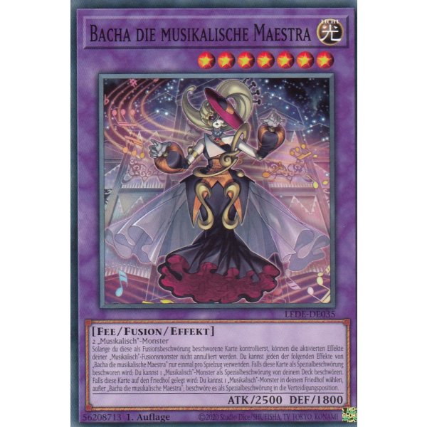 Bacha die musikalische Maestra LEDE-DE035