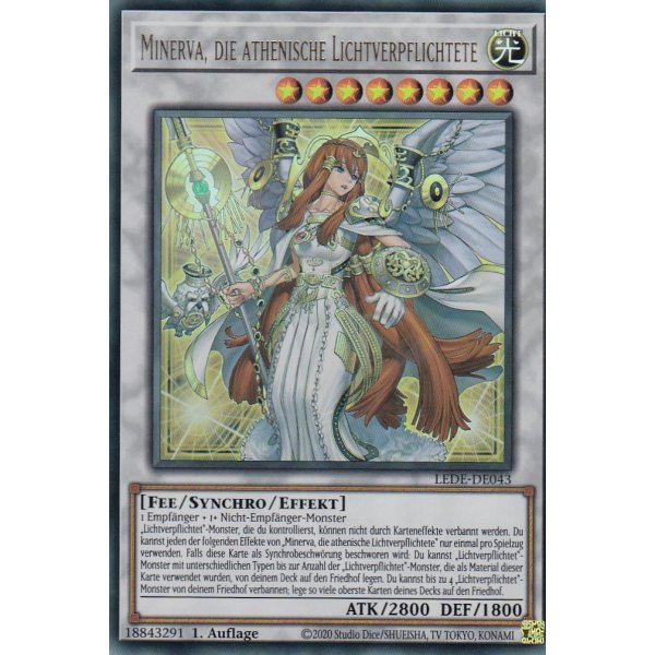 Minerva, die athenische Lichtverpflichtete LEDE-DE043