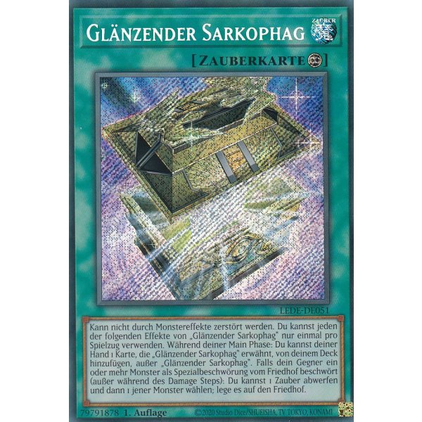 Yugioh Albtraumthron Ultra Rare 1. Auflage - Legacy Of Destruction Deutsch Mit Fieldcenter