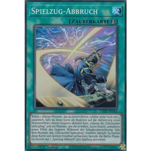 Spielzug-Abbruch LEDE-DE052