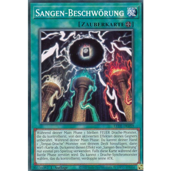 Sangen-Beschw&ouml;rung LEDE-DE059