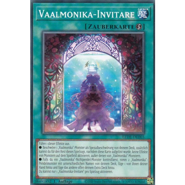 Vaalmonika-Invitare LEDE-DE065