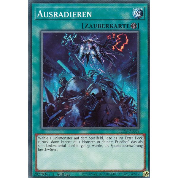 Ausradieren LEDE-DE068