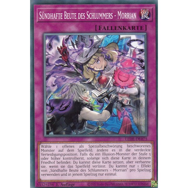 S&uuml;ndhafte Beute des Schlummers &ndash; Morrian LEDE-DE075