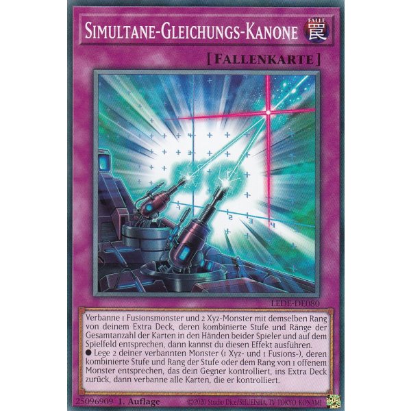 Simultane-Gleichungs-Kanone LEDE-DE080