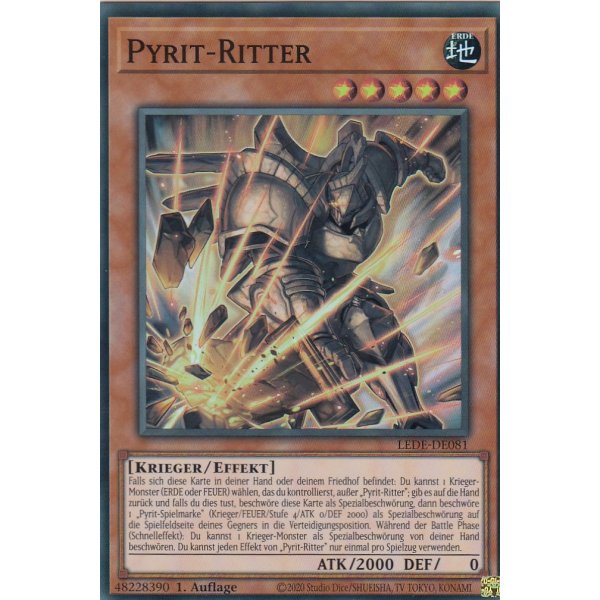 Pyrit-Ritter LEDE-DE081