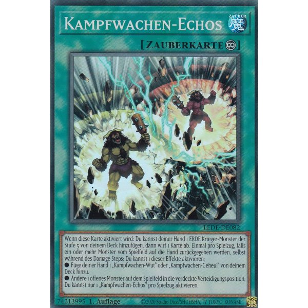 Kampfwachen-Echos LEDE-DE082