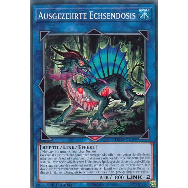 Ausgezehrte Echsendosis LEDE-DE089