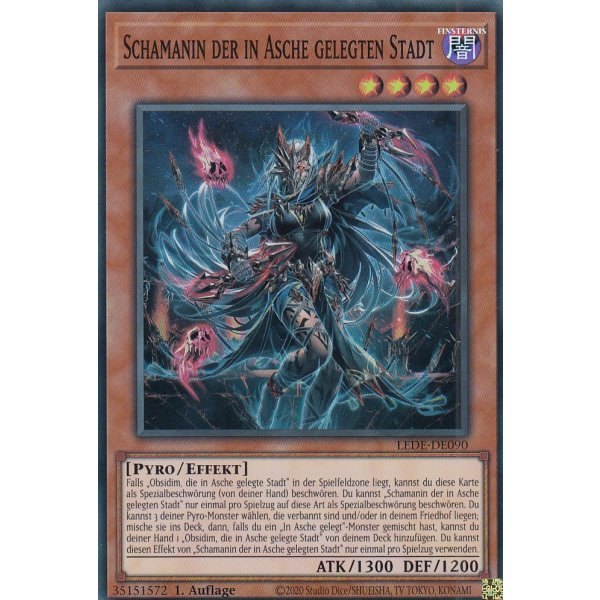 Schamanin der in Asche gelegten Stadt LEDE-DE090