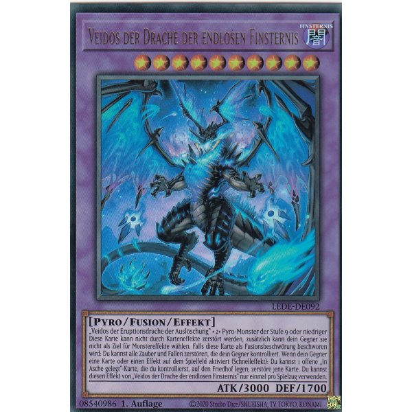 Veidos der Drache der endlosen Finsternis LEDE-DE092