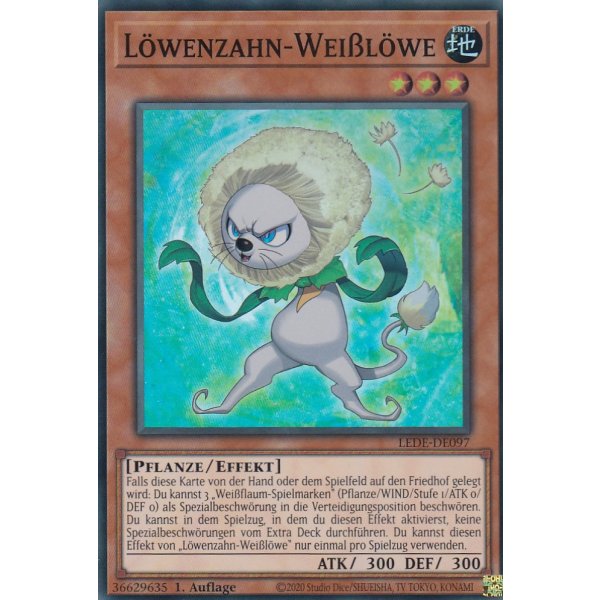L&ouml;wenzahn-Wei&szlig;l&ouml;we LEDE-DE097