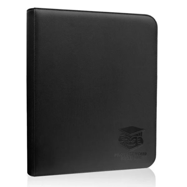 Protect Your Monsters 9-Pocket Toploader Zippered-Binder - Schwarz