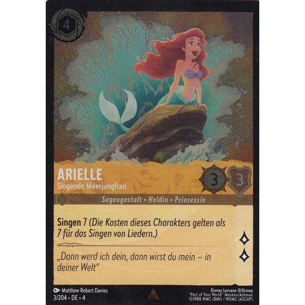 Arielle - Singende Meerjungfrau 4URS-003-Holo
