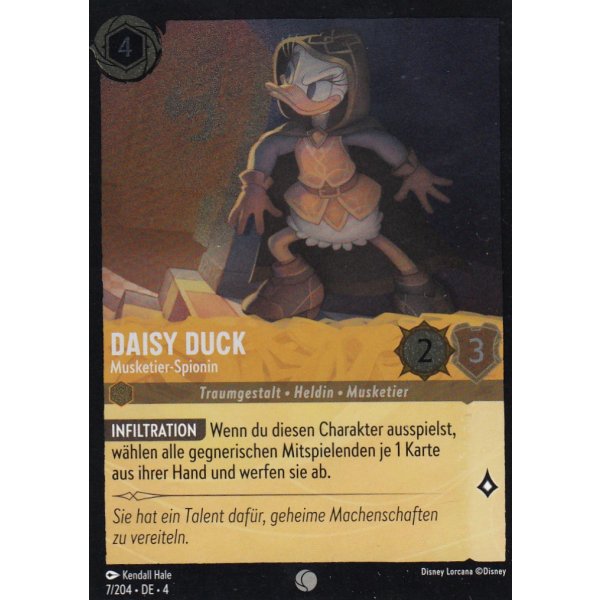 Daisy Duck - Musketier-Spionin 4URS-007-Holo