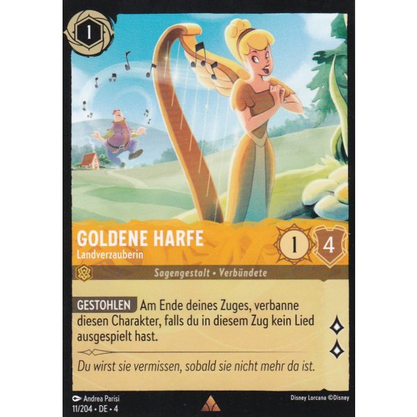 Goldene Harfe - Landverzauberin 4URS-011