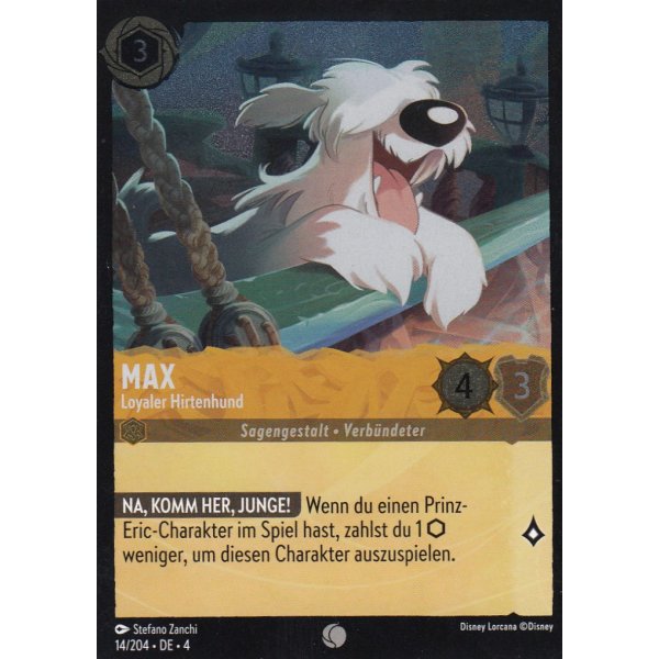 Max - Loyaler Hirtenhund 4URS-014-Holo