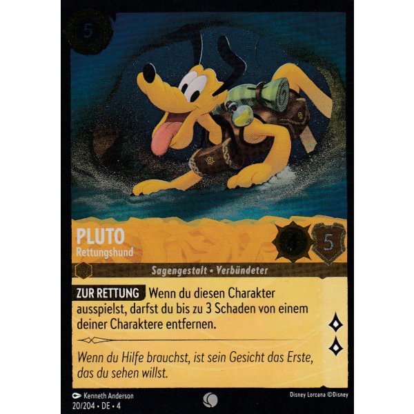 Pluto - Rettungshund 4URS-020-Holo