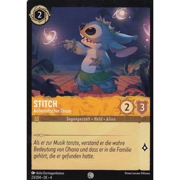 Stitch - Au&szlig;erirdischer T&auml;nzer 4URS-023