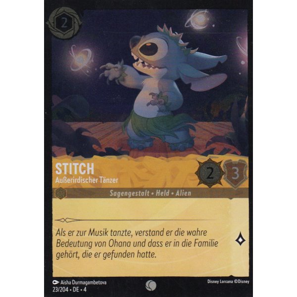 Stitch - Au&szlig;erirdischer T&auml;nzer 4URS-023-Holo