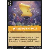 Unterschreib die Rolle 4URS-030