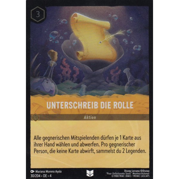 Unterschreib die Rolle 4URS-030-Holo