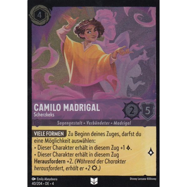 Camilo Madrigal - Scherzkeks 4URS-040-Holo
