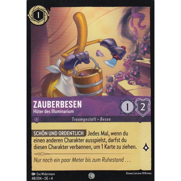 Zauberbesen - H&uuml;ter des Illuminarium  4URS-048