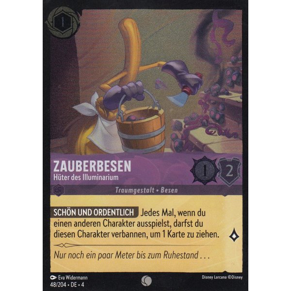 Zauberbesen - H&uuml;ter des Illuminarium  4URS-048-Holo