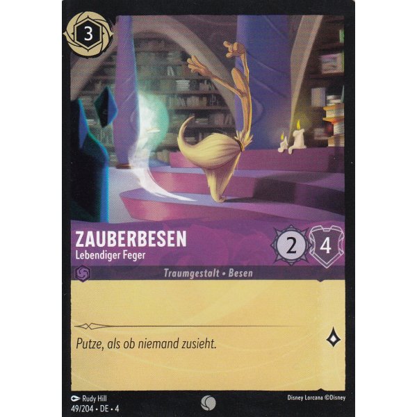 Zauberbesen - Lebendiger Feger 4URS-049
