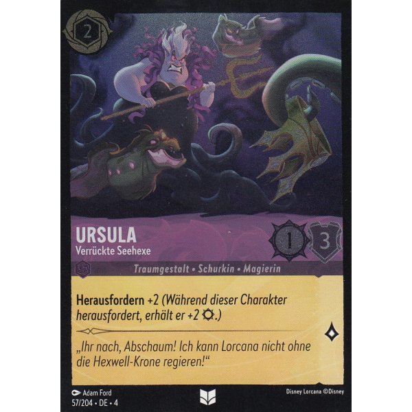 Ursula - Verr&uuml;ckte Seehexe 4URS-057-Holo