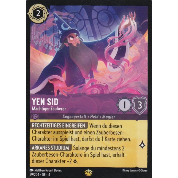 Yen Sid - M&auml;chtiger Zauberer 4URS-059