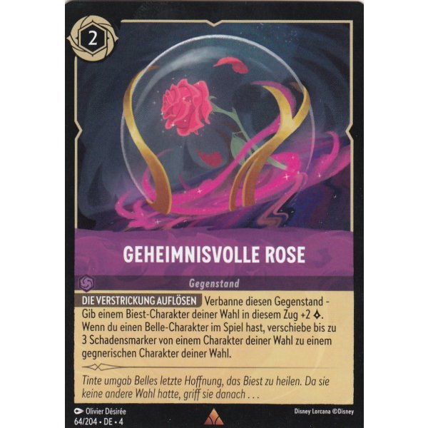 Geheimnivolle Rose  4URS-064