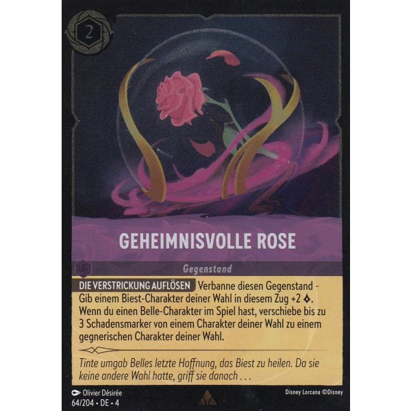 Geheimnivolle Rose  4URS-064-Holo
