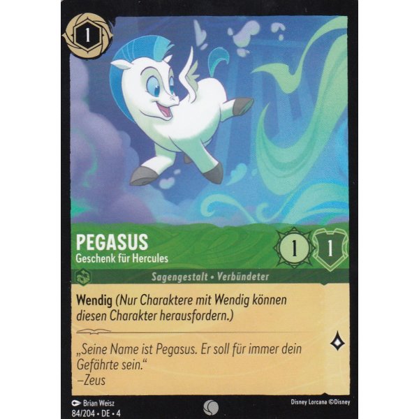 Pegasus - Geschenk f&uuml;r Hercules  4URS-084