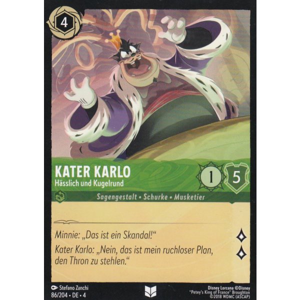 Kater Karlo - H&auml;sslich und Kugelrund 4URS-086