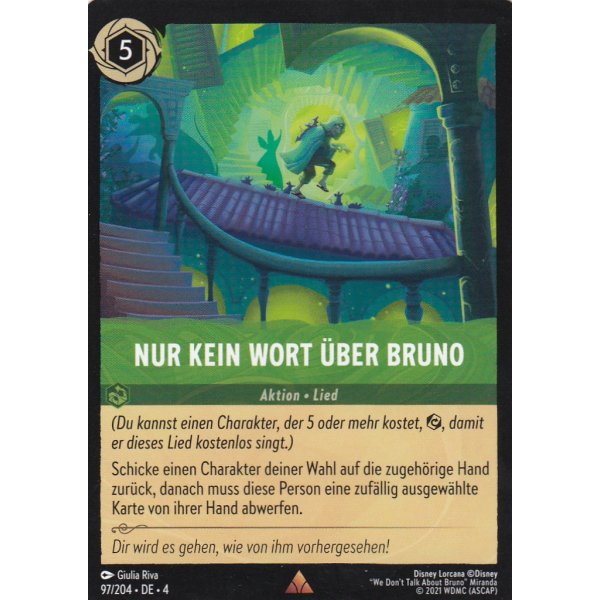 Nur kein Wort &uuml;ber Bruno 4URS-097