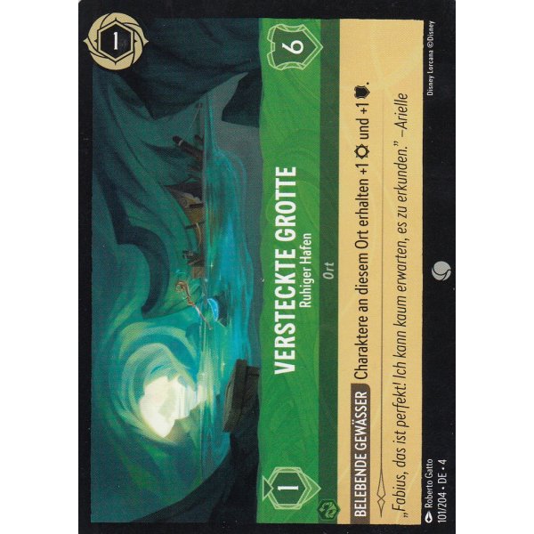 Versteckte Grotte - Ruhiger Hafen 4URS-101