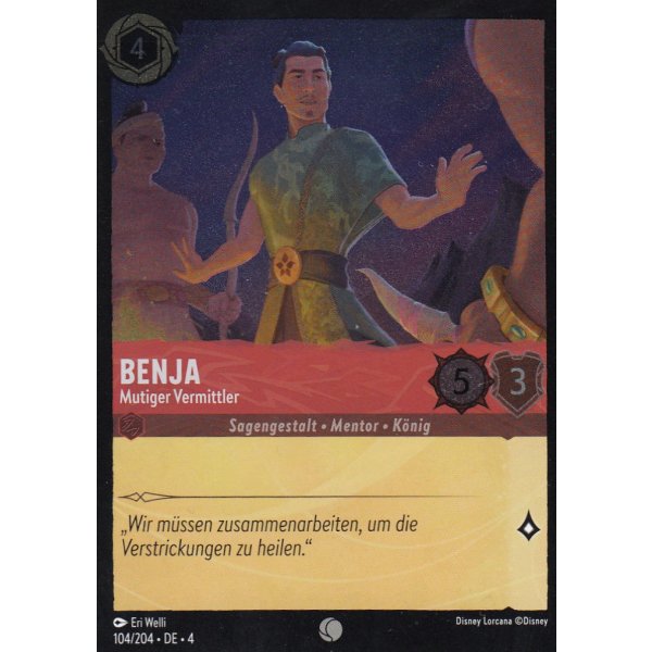 Benja - Mutiger Vermittler  4URS-104-Holo