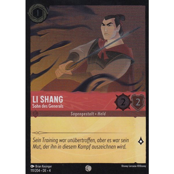 Li Shang - Sohn des Generals 4URS-111-Holo