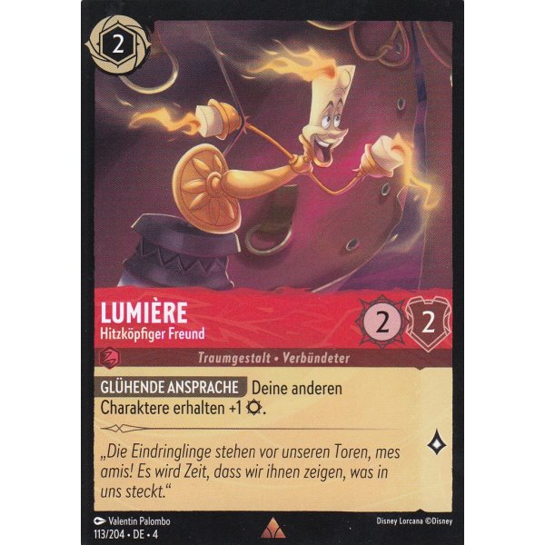 Lumiere - Hitzk&ouml;pfiger Freund 4URS-113