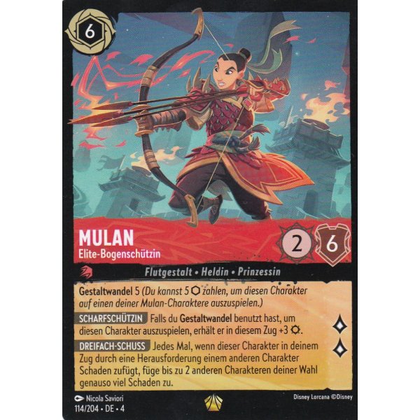 Mulan - Elite-Bogensch&uuml;tzin 4URS-114