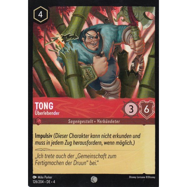 Tong - &Uuml;berlebender 4URS-126