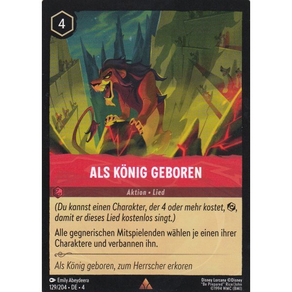 Als K&ouml;nig geboren 4URS-129