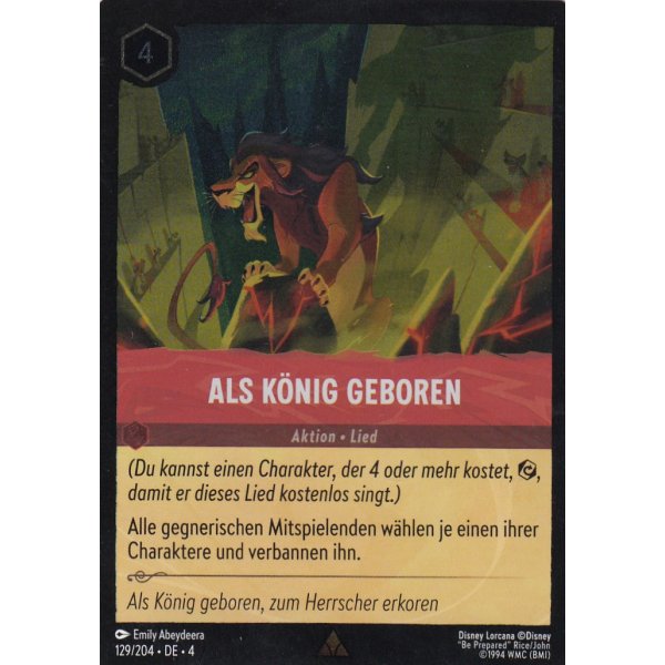 Als K&ouml;nig geboren 4URS-129-Holo